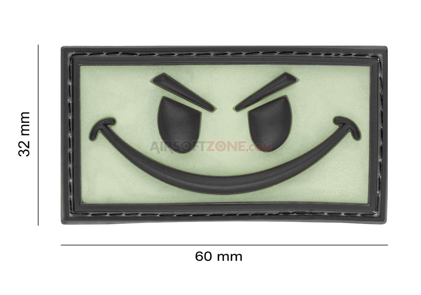 PATCH CAUCIUCAT - EVIL SMILE - GLOW BACK - 1 | YEO